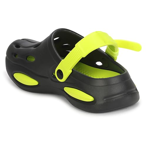 Image of Kraasa Glide Gear Men's Eva Casual Clogs for Everyday use | Sandals with Adjustable Back Strap | Lightweight, Comfortable | Stylish and Waterproof Mules