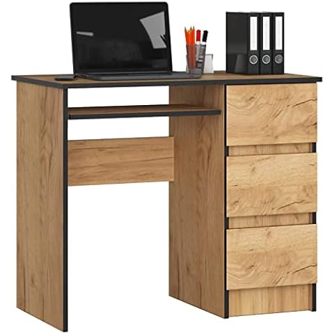 ADGO A-6 CLP Mesa para Ordenador con 3 Cajones Cover