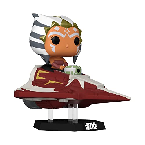 Funko POP! Rides: Star Wars - Ahsoka Tano In Delta-7B - Star Wars: Clone Wars - Exclusivo De Amazon - Figuras Miniaturas Coleccionables Para Exhibición - Idea De Regalo - Mercancía Oficial
