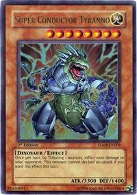 Amazon.com: Yu-Gi-Oh! - Super Conductor Tyranno (SD09-EN001