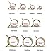 Aussel 6-20mm Línea de combustible Manguera Clips Tubo de Agua Tubo de...