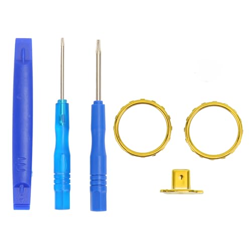 Matte Chrome Decorative Accent Rings for Xbox Elite Series 2 Controller Replacement Switch Button Parts - Image 7