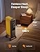 DREO Radiator Heater, Dual Knobs, 8 Safety Protection, 1500W Electric Space Heaters for Indoor Use Large Room, Energy Saving, Quiet Oil Filled Radiator for Bedroom, Adjustable Thermostat