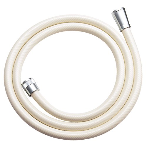 ガオナ これカモ シャワーホース 取替用 2.2m(アダプター付 ほとんどのメーカーに対応 アイボリー) GA-FK031