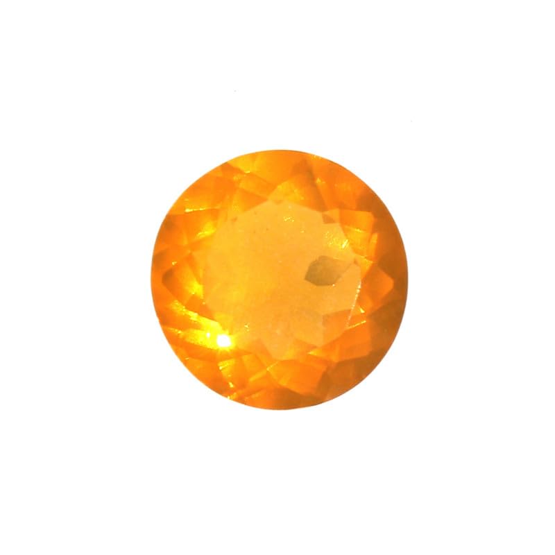 Opale mexicaine de prestige taille ronde 9,0 mm une pierre fine d'exception de 2,01 cts
