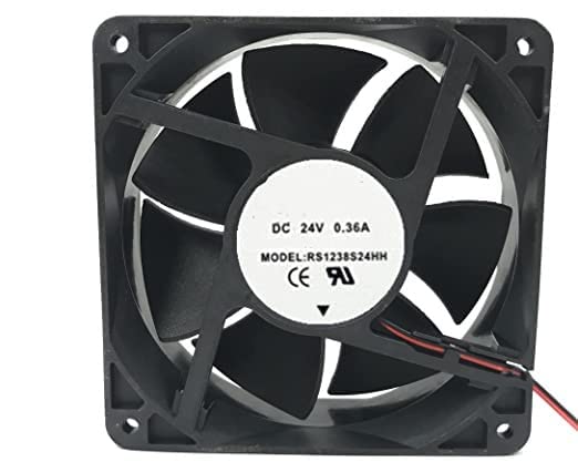 Ventilateur de refroidissement 24V à haut débit pour serveur informatique