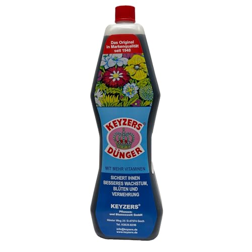 Keyzers Dünger 1000ml für Blüh- und Grünpflanzen +Kakteen