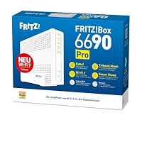 FRITZ!Box 6690 Pro | Router | Kabel-Anschluss | Wi-Fi 7 bis zu 12,2 GBit/s – Ansicht 4