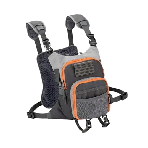 Mochila para pesca con mosca resistente y ergonómica con diseño técnico