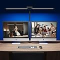 Desk Lamp with Clamp for Home Office - Eye-Caring Office Computer Led Desk Light with Flexible Gooseneck, 22W Bright Architect Study Clip Lamp for Desk Adjustable Task Lighting Stepless Dimming