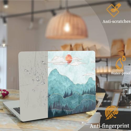 Funda MacBook Pro 14 resistente a arañazos con cubierta teclado montaña 2