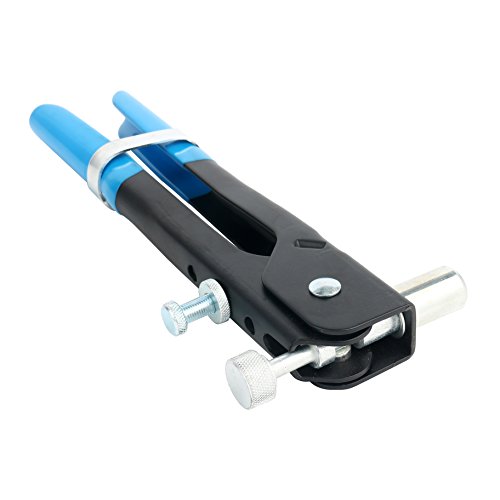 86Pcs Heavy Duty Blind Rivet Nut Kit Set, Riveter Tool, Rivet Nut Gun, Thread Hand Riveter, Rivet Gun Threaded Insert Tool, Riveting Tools With 80Pcs Metric Rivet Nuts Assortment M3 M4 M5 M6 M8 #TOP5