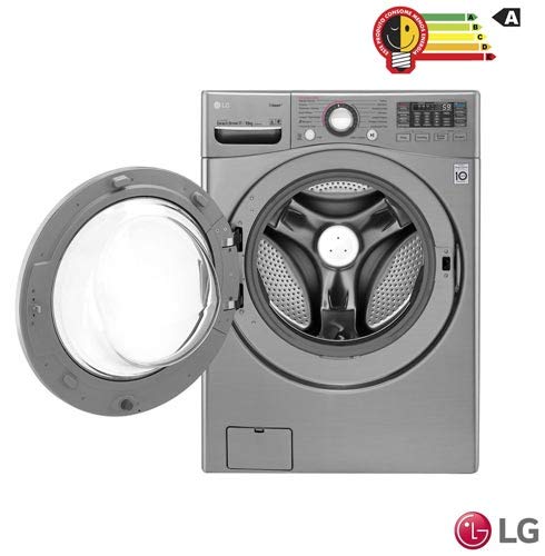 Lava & Seca 17 Kg LG New Titan Prata com TurboWash e 14 Programas de Lavagem - WD17VVS6