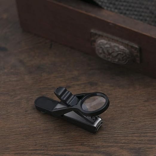 KACHKIT Magnifying Nail Cutter with 3X Zoom Lens | Precision Nail Clipper with Enhanced Visibility,Fingernails & Toenails | Professional Nail Care Tool for Seniors & Adults(multi-color) 2
