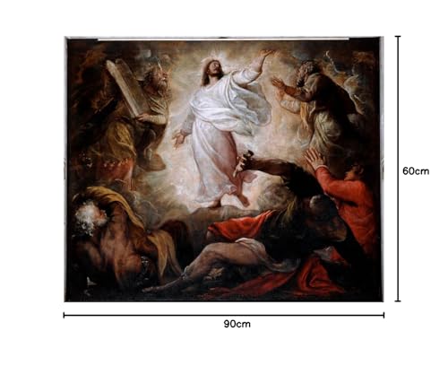 La Transfiguration de Tiziano Vecelli peinture poster grand format 60x90cm pour mur - 5
