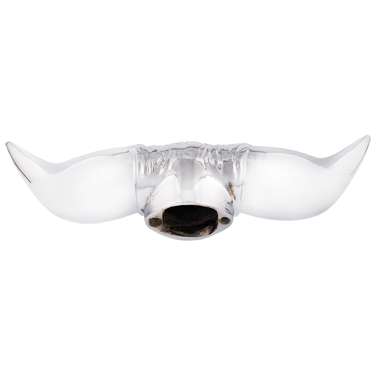 ホーンドアウル Amazon.com: United Pacific 72005 Heavy-Duty Chrome Bull Horn