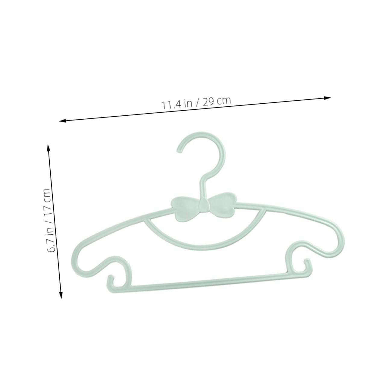 STOBAZA 10pcs Children Hanger Coat Hangers Kid Hangers Hangers Anti-Slip Hangers Home Hangers Wardrobe Hangers Clothes Hanging Racks Blue