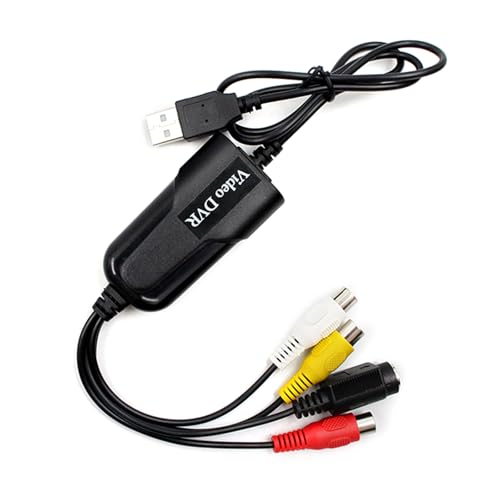 Tarjeta convertidora de vídeo USB 2.0 para salvar vídeos antiguos de cámaras al portátil