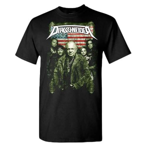 kanduo Dirkschneider Group Photo USA Tour 2018 T Shirt XXL Black