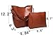 Molodo Womens Handbag, Pu Leather Bucket Tote Purse And Handbags Medium Satchel Hobo Purse Designer Work Shoulder Bags