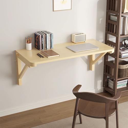 Table pliante murale peu encombrante pour bureau à domicile