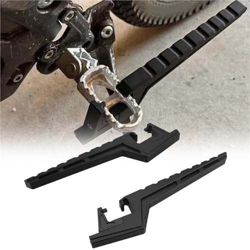 Extensions de repose-pieds passager CRF450RX : finis les pieds qui glissent