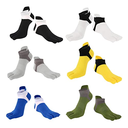 Calcetines deportivos que absorben el sudor para evitar ampollas y rozaduras en los dedos 2