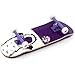 Teak Tuning 32mm Pro Fingerboard Heat Transfer Graphic Complete - Fully Assembled with Pro Level Parts - Pro Shaped Wood Deck (34x97mm), UltraSpin Wheels, Prodigy Trucks - Purple Yeti