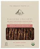 ORGANIC PANTRY Organic Himalayan Sea Salt Flaxseed Crackers, 5 OZ