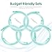 5 Pack Oxygen Tubing with 2pcs Oxygen Tubing Connector - 7Ft Premium Green Oxygen Tubing Crush Resistant Non-Kinking Oxygen Tubes