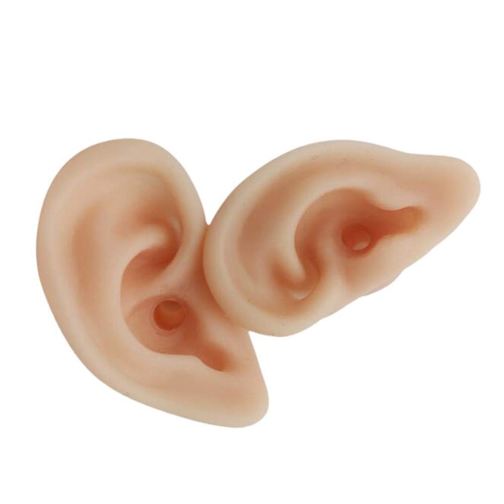 Modello Orecchio Artificiale In Silicone (1 Paio) – Morbido E Flessibile Per Uso Didattico E Centri Acustici - 2
