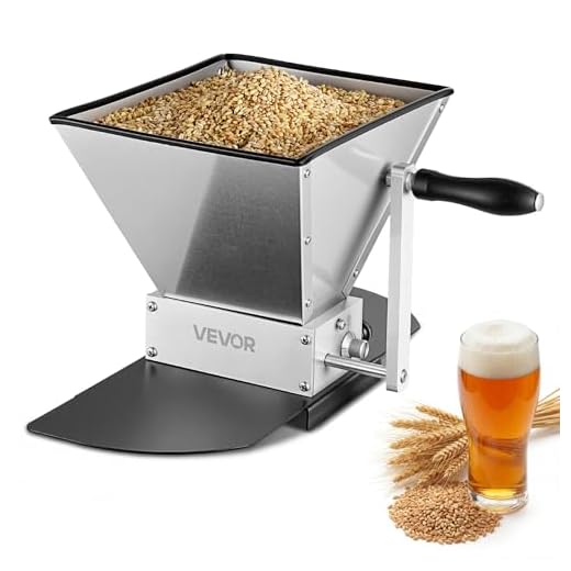 VEVOR Manual Grain Mill for Home Brewing