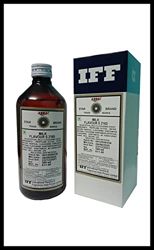 Image of Nithi Foods, IFF ABRAC, Milk Flavour S 2165 - 500ml (commonly Used in Baking, Beverages, Confectionery, ice Cream, Desserts, and Savory Dishes)