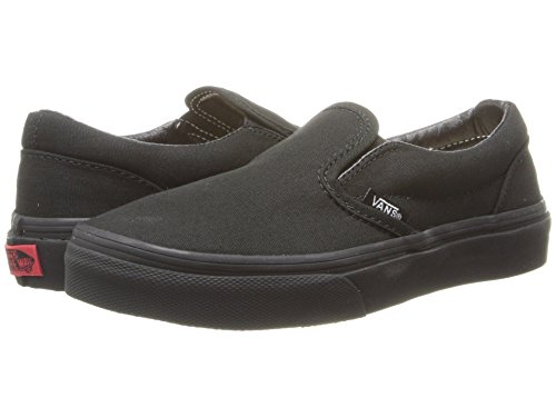 Vans Kids Unisex Classic Slip On, Black/Black, Size 13 Little Kid Vans Kids Unisex Classic Slip On, Black/Black, Size 13 Little Kid