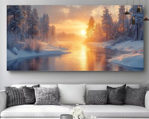 Diamond painting XXL 100x300cm : l'activité manuelle adulte anti-stress