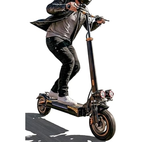 Off Road Electric Scooter Adults, 1200W Motor 31-Mile Range, 31 MPH, 11" All-Terrain Tires & Dual Suspension, disc Brakes UL Certified