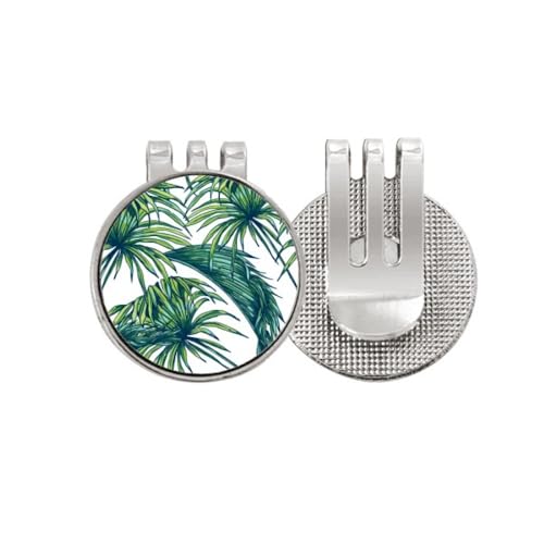 Marqueur de balle de golf vert en émail magnétique pour accessoiriser votre tenue de golfeur