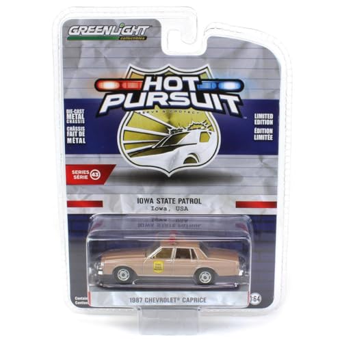 Greenlight 1:64 1987 Chevrolet Caprice Hot Pursuit miniatura 5