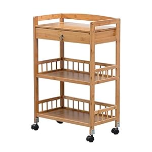 Portable et solide Work home Cart Tool 3 Tier Beauty Cart met lade Work home Utility Rolling Trolley met universeel…