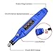 Nail File Electric Drill Machine,Kathy Professional Nail Art Kit for Acrylic Nails Manicure Pedicure Tool for Home,Salon,Blue