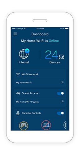 Linksys Velop Tri-Band Whole Home Wifi Mesh System Router Replacement For Home Network, Compatible With Alexa (Renewed) (2 Pack, Version 2) #TOP4