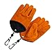 Heat Resistant Camping Gloves - Durable Outdoor BBQ Mitts, Non-Slip Grilling Gloves, Flexible Fireproof Kitchen Tools | Protective Oven Mitts for Fireplace Cooking Fishing Barbecue Outdoor Adventures