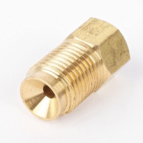 JEGS Brass Inverted Flare Reducer Adapter