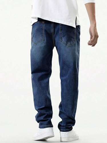 Image of Noble Monk Men's Denim Jeans | Stylish Casual Wear | Stretchable Cotton Trousers | Comfortable Everyday Pants | Travel, Outdoor & Streetwear