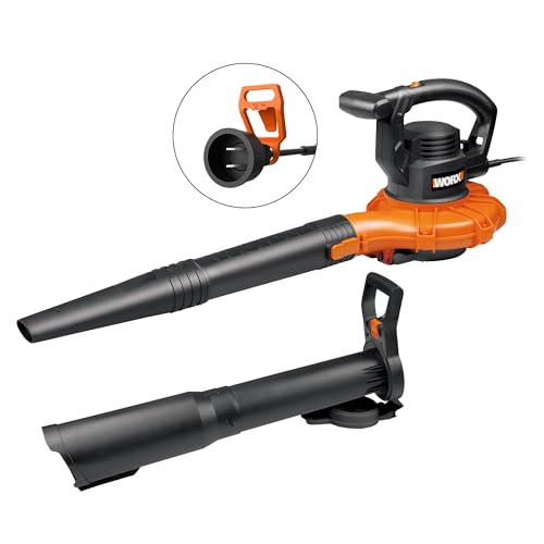 WORX WG518 12 Amp 2-Speed Electric Leaf Blower/Mulcher/Vacuum - Image 3
