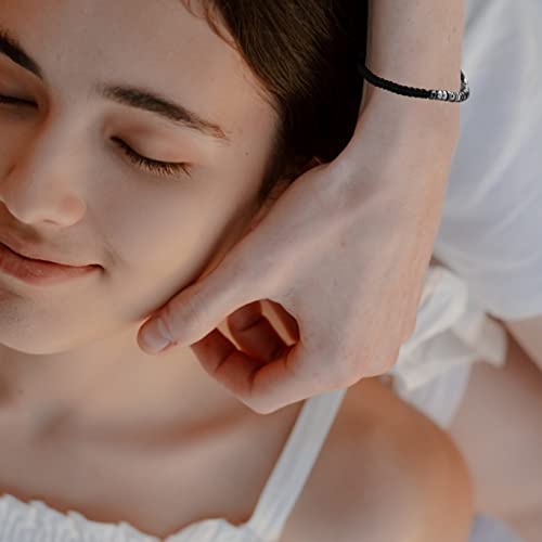 Joycuff Love Gifts For Women Morse Code Bracelet For Women Girls Christmas Charm Bracelets For Girlfriend Boyfriend Mom Sister Handmade Beaded Gift I Love You #TOP2