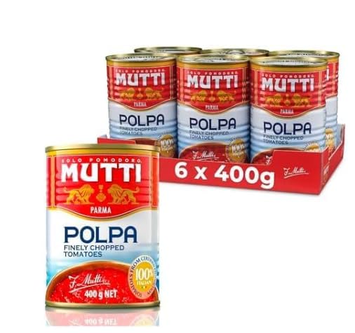MuttiFinely Chopped Tomatoes 400g (Pack of 6)