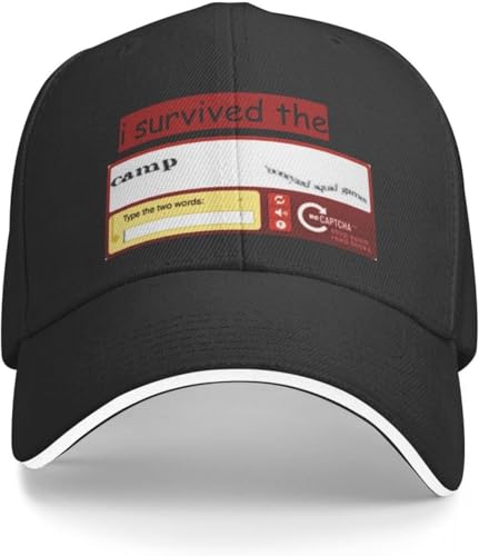 Chapeau Camp Boneyardtcha en coton respirant et style cosplay unisexe