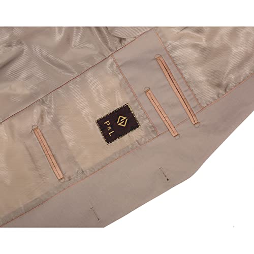 Mens 2 Piece Suit Slim Fit Two Button Solid Business Jacket Blazer & Pants Set3