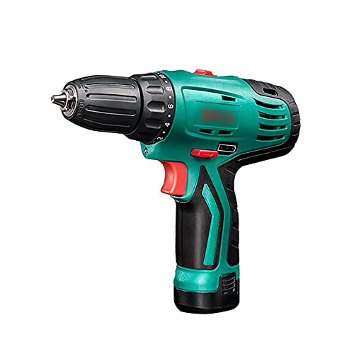 Spacmirrors Akkuschrauber Bohrmaschine Haushalt Lithium-Elektroschrauber Handbohrmaschine High-Brightness-LED-Licht…